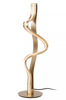 LED Tischlampe Gold 60 cm groß 19 W 2700 K...
