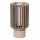 Tischleuchte Taupe Aluminium Glas E27 27 cm Modern