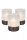 LED Akku Tischlampe 3-er Set Schwarz Touch 3 W dimmbar