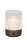LED Akku Tischlampe 3-er Set Schwarz Touch 3 W dimmbar
