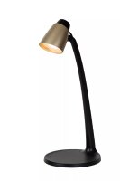 Verstellbare LED Schreibtischlampe Schwarz Gold 3000 K