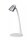 Flexible LED Schreibtischlampe Chrom Weiß 4 W 3000 K