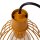 Wandspot Kinder Ockergelb Metall E27 schwenkbar B:15 cm