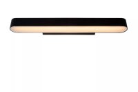 LED Wandlampe Glas Schwarz IP44 L:60 cm 2700 K...