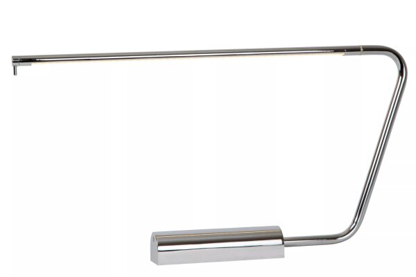 LED Tischlampe Touch dimmbar in Chrom 9 W 2700 K 33 cm