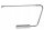 LED Tischlampe Touch dimmbar in Chrom 9 W 2700 K 33 cm