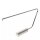 LED Tischlampe Touch dimmbar in Chrom 9 W 2700 K 33 cm