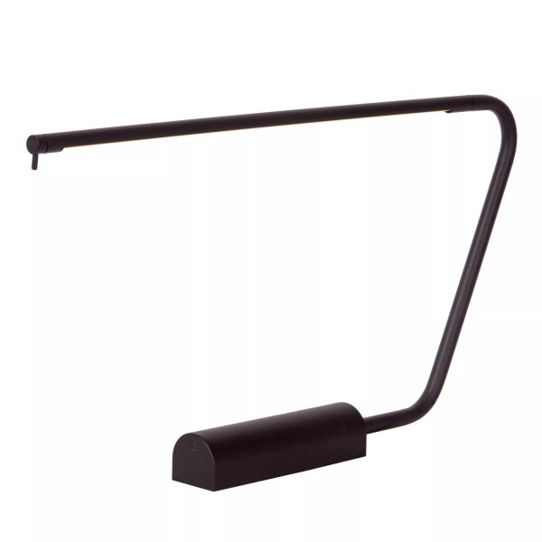 LED Tischlampe Touch dimmbar Schwarz 6 W 2700 K 33 cm