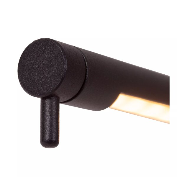 LED Tischlampe Touch dimmbar Schwarz 6 W 2700 K 33 cm