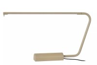 LED Tischlampe Touch dimmbar Taupe 6 W 2700 K 33 cm