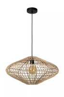 Natürliche Hängeleuchte Rattan Natur Industrial...