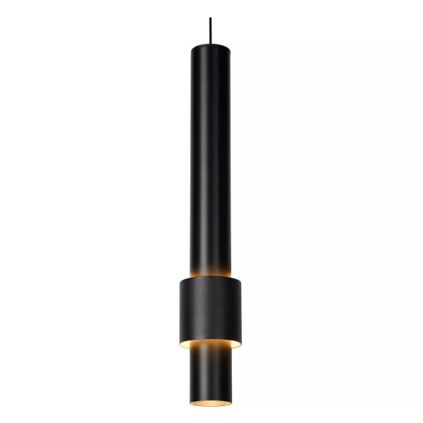 LED Hängeleuchte Metall Schwarz 103 cm 2700 K 5-flammig