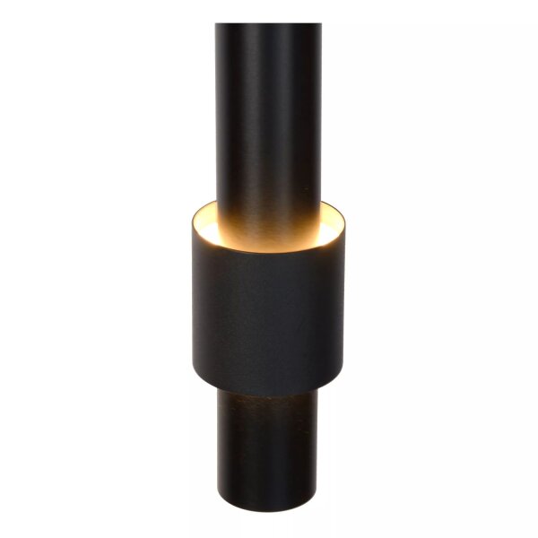 LED Hängeleuchte Metall Schwarz 103 cm 2700 K 5-flammig