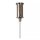 LED Hängelampe dimmbar Schwarz Gold 197 cm 2700-4000 K