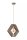 Verspielte Hängelampe Kinder Holz Taupe Ø33,5 cm E27