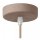 Verspielte Hängelampe Kinder Holz Taupe Ø33,5 cm E27