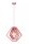 Verspielte Hängelampe Kinder Holz Pink Ø33,5 cm E27