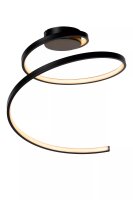 LED Deckenlampe Schwarz dimmbar L:46 cm warmweiß...