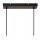 Hängelampe Stoff Metall Beige Schwarz 107 cm E27 4-flmg