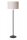 Stehlampe Stoffschirm Loft Beige Schwarz E27 150 cm