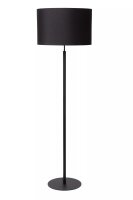 Gem&uuml;tliche Stehleuchte Stoff Loft Schwarz E27 150 cm