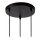 Hängeleuchte Rauchglas Metall Weiß Schwarz E27 L:46 cm