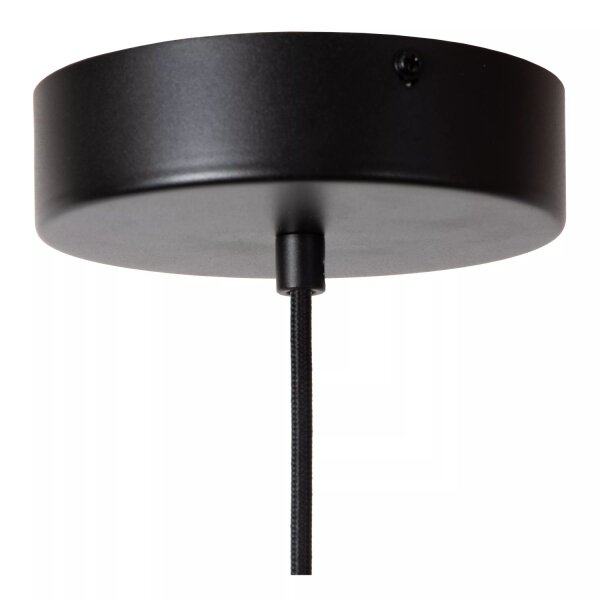 LED Hängelampe Glas Bernstein akzentuiert 2700 K Ø40 cm