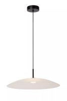 LED Hängeleuchte Glas Weiß Ø60 cm 2700...