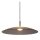 Runde LED Hängelampe Rauchglas Ø60 cm 2700 K Industrial
