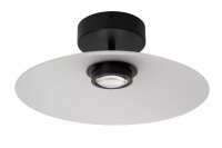 LED Deckenlampe Glas Weiß Ø40 cm 2700 K...