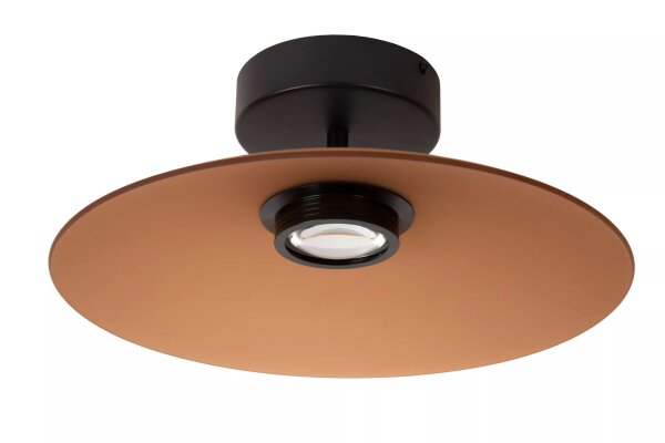 LED Deckenlampe Glas Bernstein 40 cm 2700 K akzentuiert