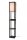Stehlampe Holz Stoff Beige Ladeplattform E27 162 cm