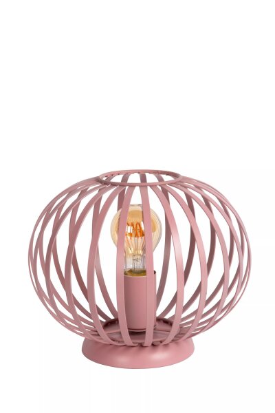 Dekorative Tischlampe Kinder Metall Pink E27 21 cm