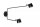 LED Wandspot flexibel Schwarz H:54 cm 2700 K 2-flammig