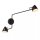 LED Wandspot flexibel Schwarz H:54 cm 2700 K 2-flammig