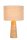 Blendarme Tischleuchte Stoff Travertin Taupe E27 48 cm