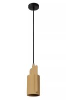 Dekorative Hängeleuchte Beton Gelb E27 bis 40 W L:15 cm