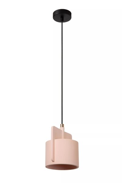 Dekorative Hängeleuchte Beton Pink E27 bis 40 W L:19 cm