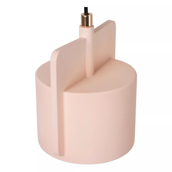 Dekorative Hängeleuchte Beton Pink E27 bis 40 W L:19 cm