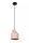 Dekorative Hängeleuchte Beton Pink E27 bis 40 W L:19 cm