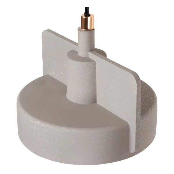 Dekorative Hängeleuchte Beton Grau E27 bis 40 W L:22 cm