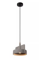 Dekorative Hängeleuchte Beton Grau E27 bis 40 W L:22 cm