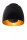 Deckenleuchte Metall Schwarz Gold Loft E27 Ø24 cm rund