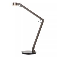 LED Schreibtischleuchte verstellbar Grau 90 cm 3000 K