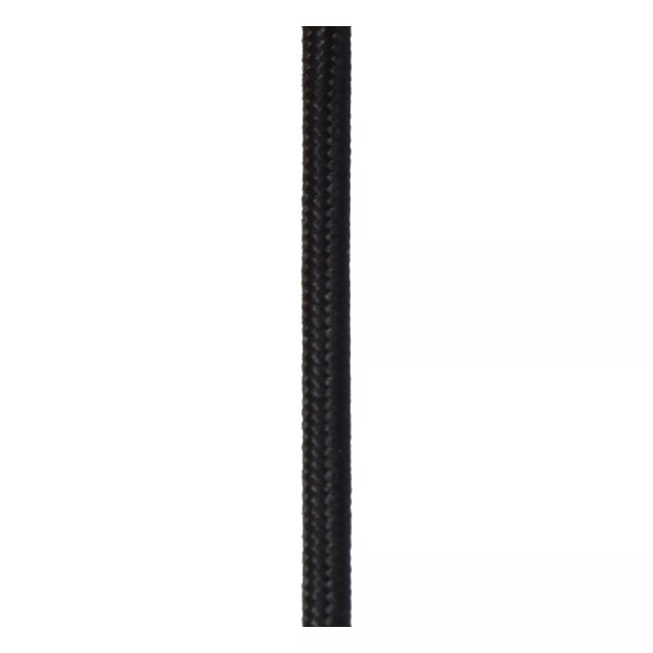 Hängelampe Rauchglas Metall Schwarz L:32 cm E27 3-flmg