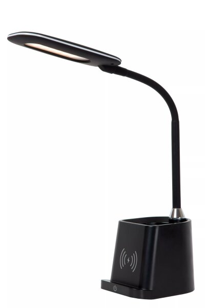 LED Tischlampe dimmbar induktives Laden 34 cm 3000 K