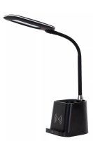 LED Tischlampe dimmbar induktives Laden 34 cm 3000 K