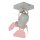 Deckenstrahler Kinder Metall Pink L:16 cm GU10 flexibel