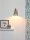 Wandstrahler Beton Holz Grau E14 T:21 cm verstellbar