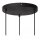 Hängelampe Filz Metall Grau Schwarz E27 B:50 cm 3-flmg